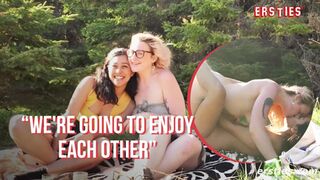 Hanna & Jin's Rough Outdoor Lesbian XXX Adventure