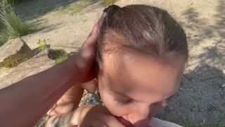 Forest Blowjob in Spain)))