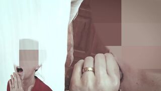 Spouse discovers partner pleasuring him intimately