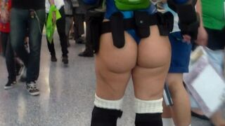 pawg blue cosplay
