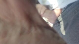Hot Milf Gives Handjob while driving for Uber
