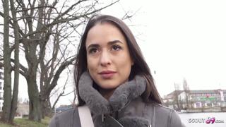 GERMAN SCOUT - Busty Tattoos LydiaMaus96 Gets Roughly Casted