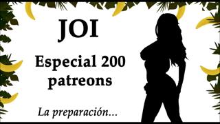 Special JOI for 200 patrons, 200 loads Audio in Spanish
