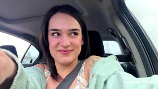Newbies - Steamy Ride: Busty Beauty Hits Her Marks in the Driver's Seat